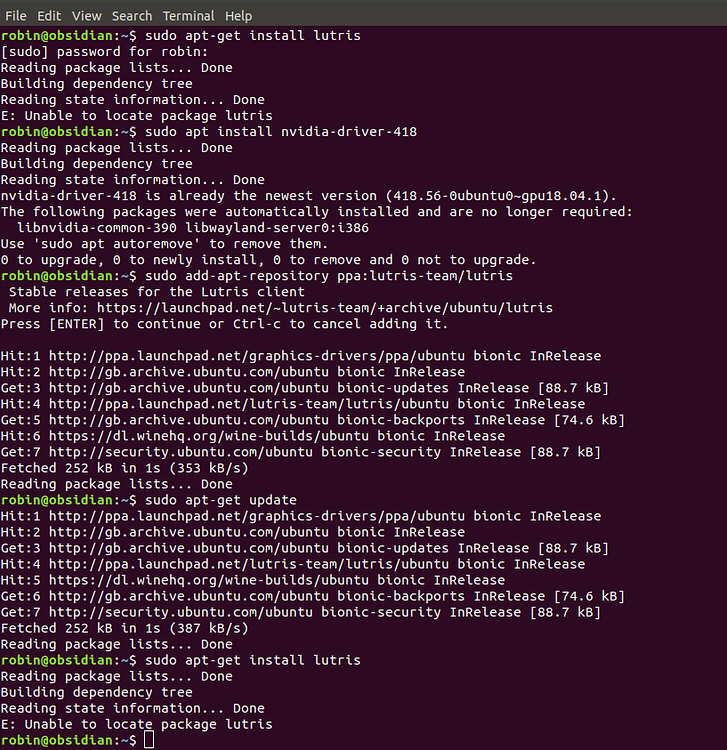 can not install ffmpeg ubuntu can not install ffmpeg ubuntu