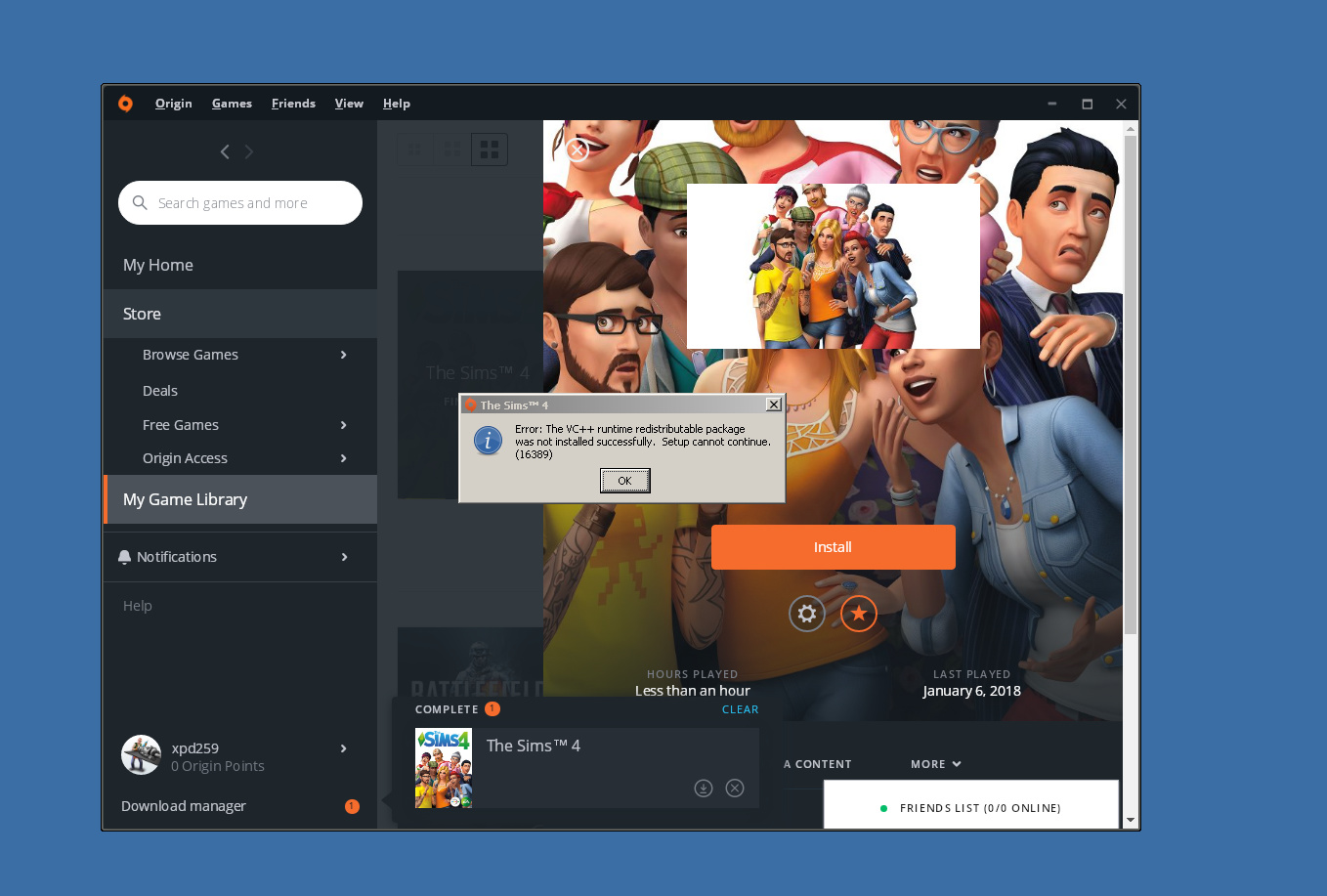 Sims 4 (origin) won't install - Support - Lutris Forums