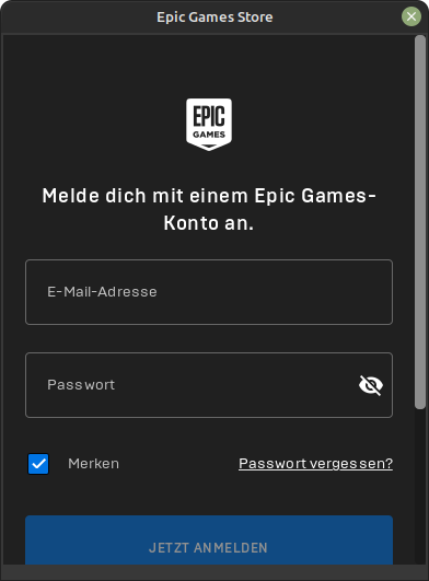 Epic Games Store, Log in with Google? - Support - Lutris Forums